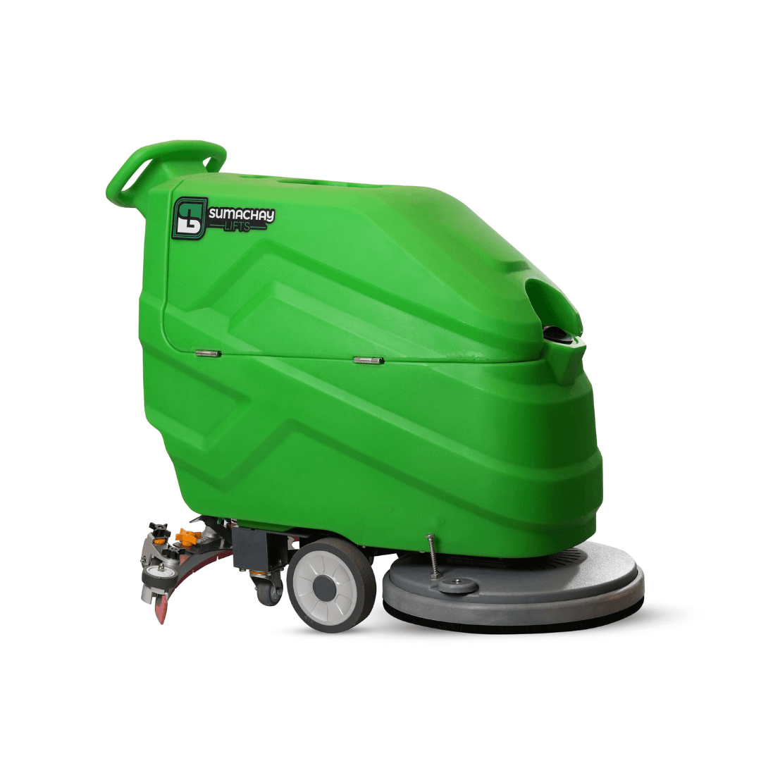 Walk-Behind Floor Scrubber | Sumachay SS60 | 20 Inch Cleaning Path - Sumachay