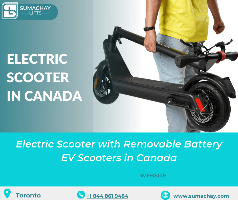 Photo inspiration: Electric Scooter With Removable Battery Ev Scooters In Canada Photo Inspiration