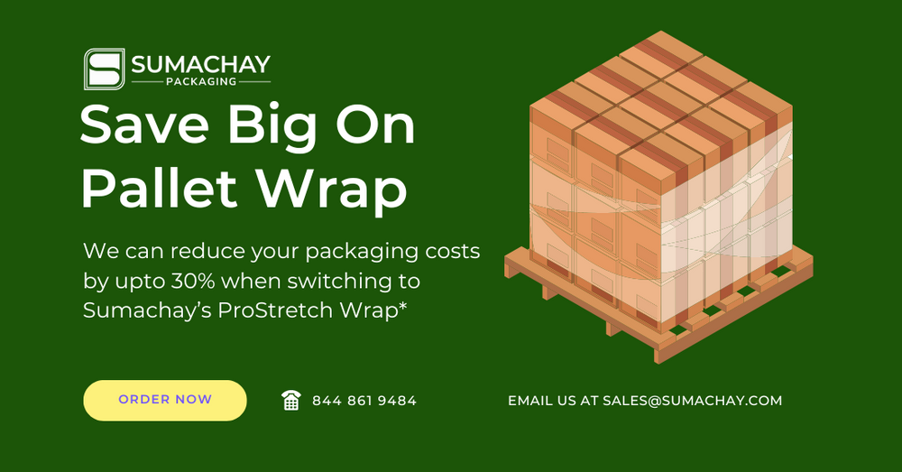 Buy the Best 12 Inch Stretch Wrap – 80 Gauge, 1500 Feet | Only at Sumachay