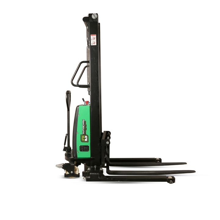 1500 kg semi electric pallet stacker