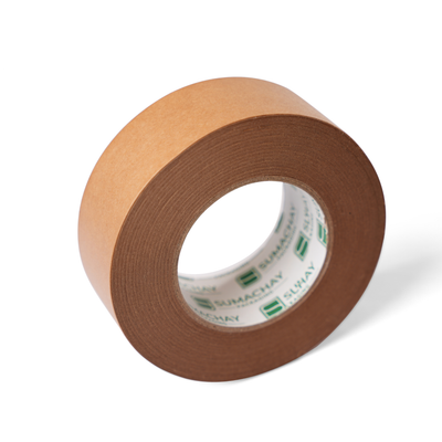 Heavy Duty Kraft Paper Tape – 48mm x 90m, 5.12mil Thick, 3 Inch Core (36 Rolls)