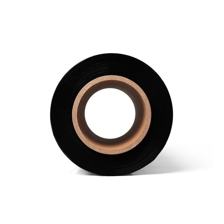 Black ProStretch 14 Inch Stretch Wrap | 80 Gauge | 1500 Feet Length (Box of 4 Rolls) Sumachay Packaging