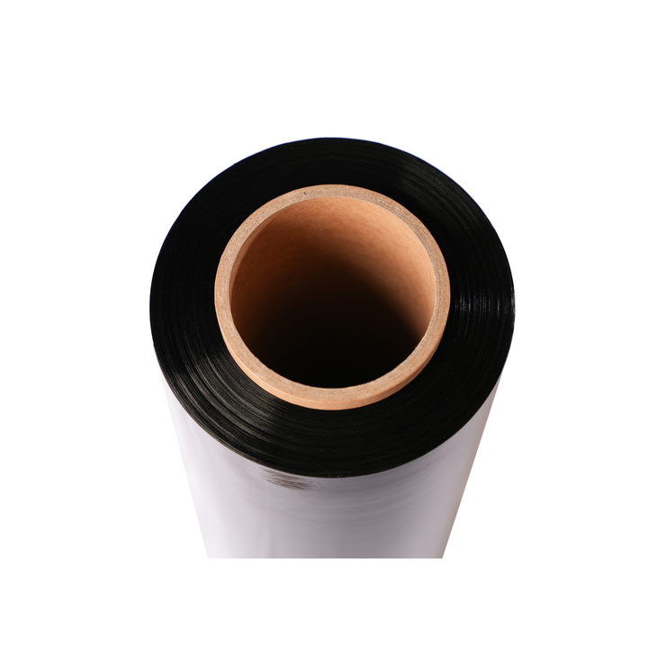 Black ProStretch 14 Inch Stretch Wrap | 80 Gauge | 1500 Feet Length (Box of 4 Rolls) Sumachay Packaging