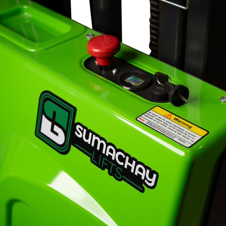 Sumachay compact pallet stacker for low clearance Canada
