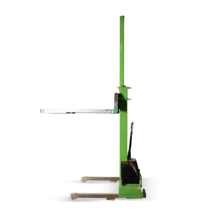 SS10EA Semi Electric Self-Lifting Stacker – 1000kg Capacity, 1.3m Lift Height Sumachay Lifts