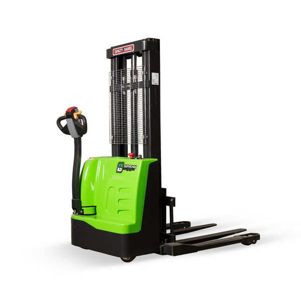 SST15-C compact electric pallet stacker with 1500kg capacity Sumachay