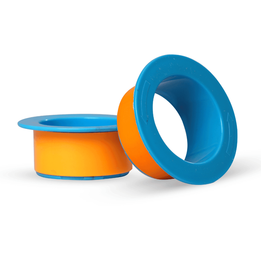 Stretch Wrap Handle Caps, 2 Pairs Manual Stretch Wrap Dispenser