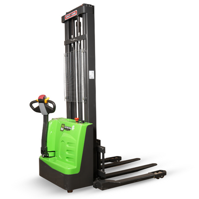 SST15 Electric Pallet Stacker - 1500kg Capacity, 3.5m Lifting Height - Free Shipping