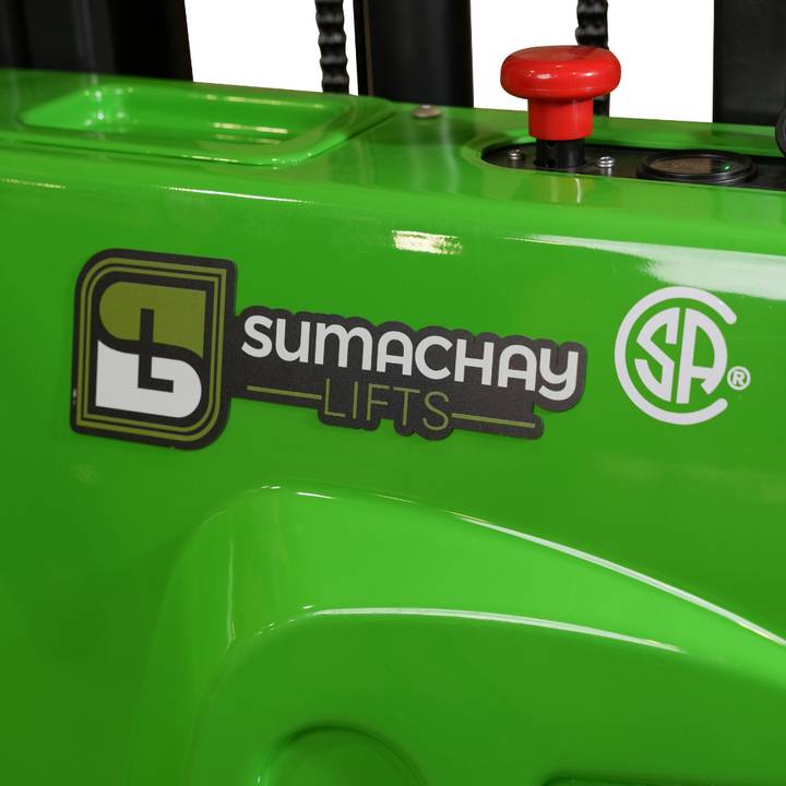 SST15 Electric Pallet Stacker - 1500kg Capacity, 3.5m Lifting Height Sumachay Lifts