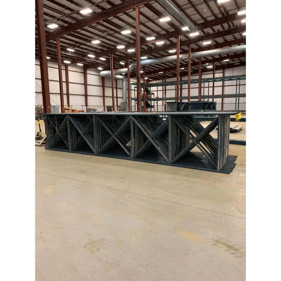 22' X 54'' UNARCO T- BOLT UPRIGHTS, 3" X 1-1/2" LEG, 3" X 5" FOOTPLATE-Sumachay