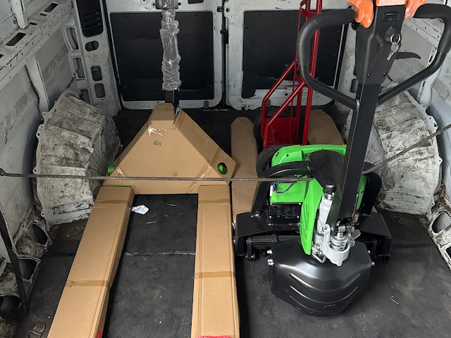 Customer photo from Harpreet S., Electric & Manual Pallet Jack review